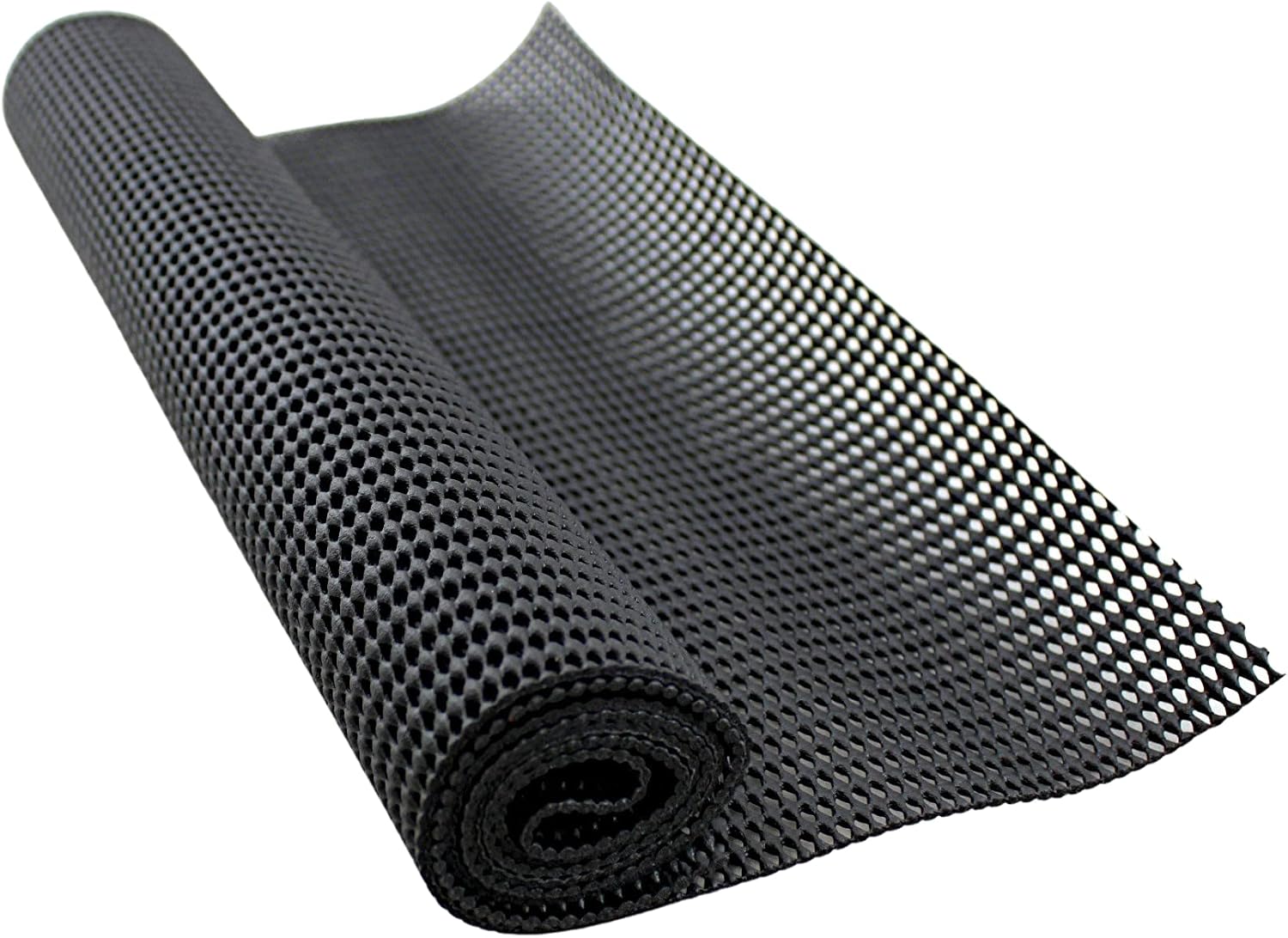 Non-Adhesive Shelf & Drawer Liner 12" x 36" Black – Non Slip Grip Liner, Cut to Fit Cabinet Drawer Mat for Kitchen Shelves, Desks & Storage – Dependable Industries Inc. Essentials