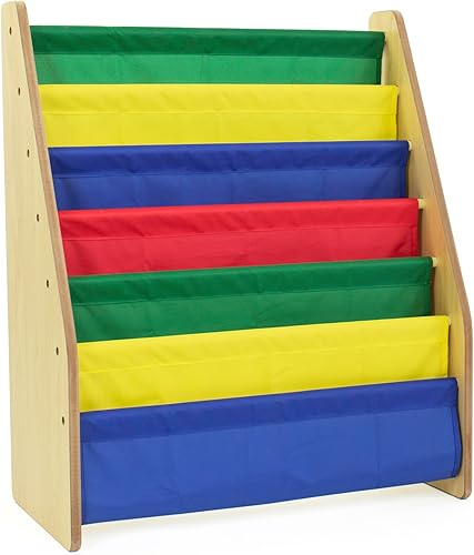 Miniatura 7 de Humble Crew Estantería para niños de gran tamaño natural Gris/Blanco, Colores primarios