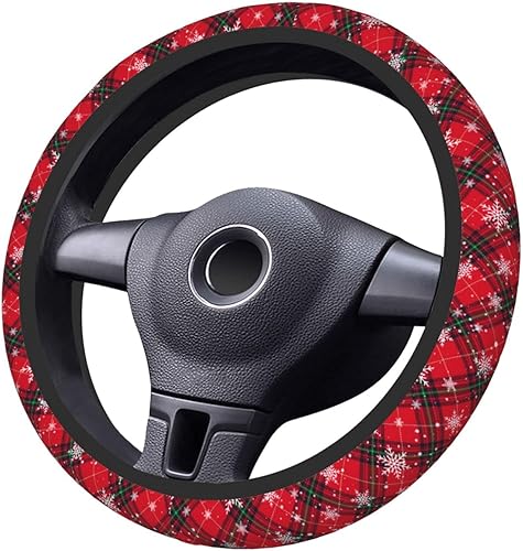 Miniatura 63 de Funda universal para volante de Navidad de 15 pulgadas, accesorios de automóvil, protector para mujeres y hombres Navidad 08,Navidad 01,Navidad
