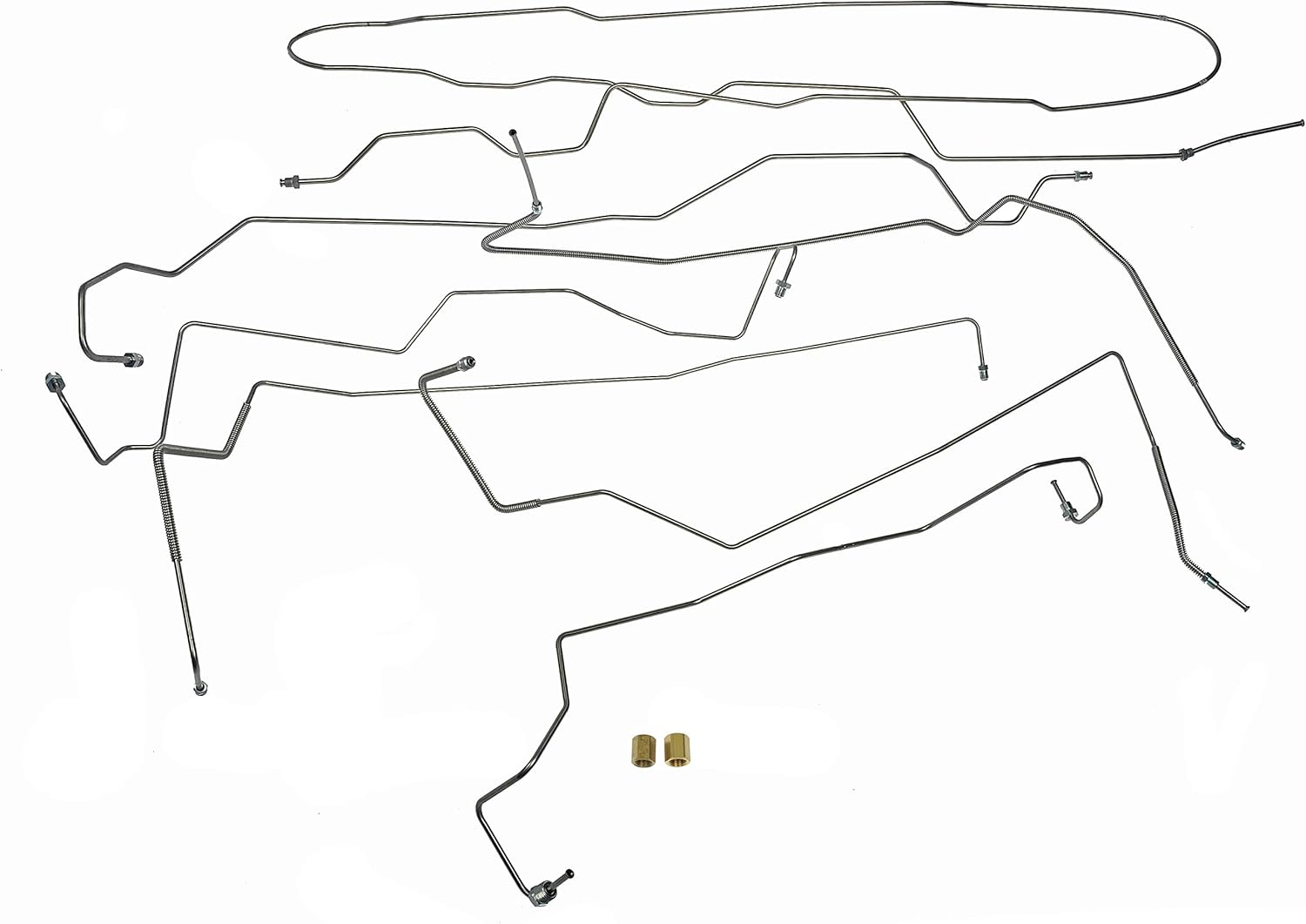 Dorman 919-244 Stainless Steel Brake Line Kit Compatible with Select Ford Models (OE FIX)