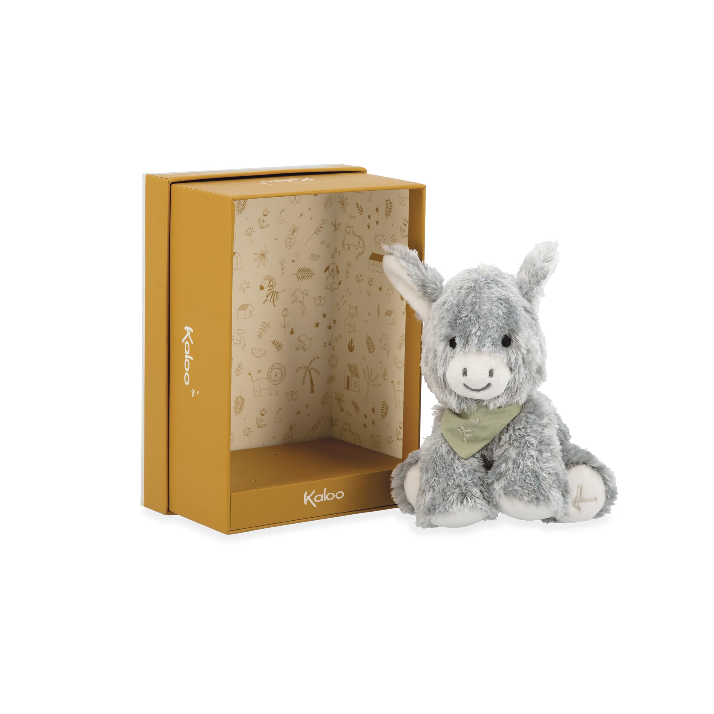KALOO K963116 Les Amis Peluche Régliss l'Asinello, 25 cm