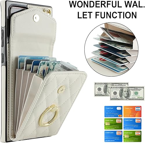 Miniatura 3 de Asuwish Funda para teléfono Samsung Galaxy Note 20 Ultra 5G con protector de pantalla y anillo protector de pantalla con bloqueo RFID, tarjetero