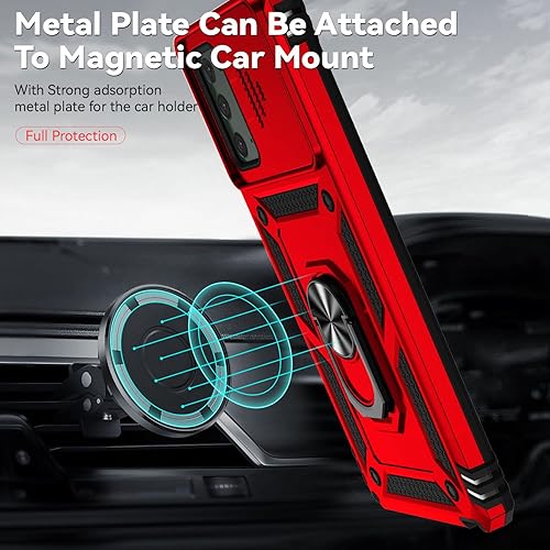 Miniatura 3 de Funda para Samsung Galaxy Note 20 con cubierta para lente de cámara, protector de pantalla HD, resistente a caídas de grado militar, soporte