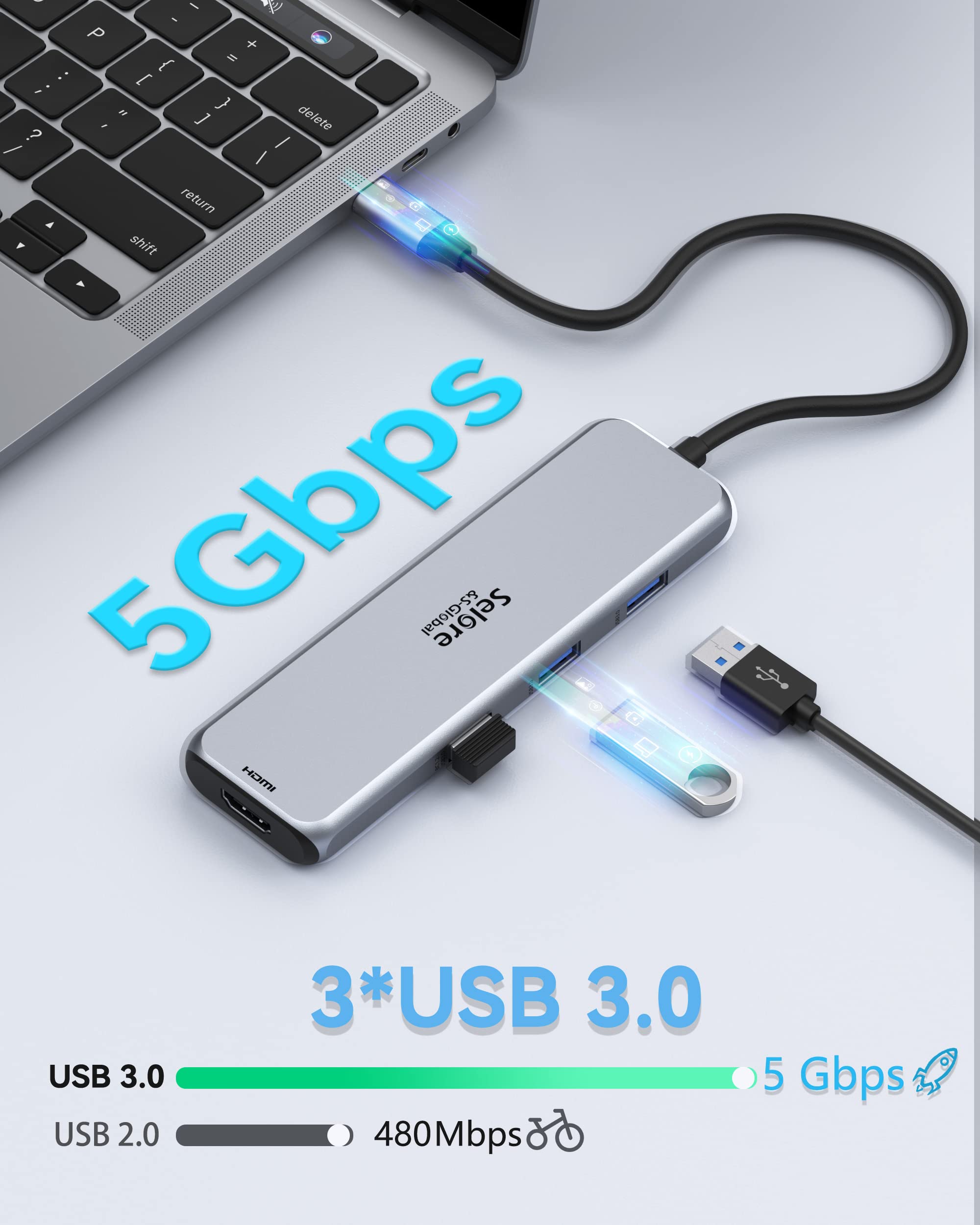 Stacja dokująca USB-C Dual DisplayPort, 9 w 1, stacja dokująca do laptopa, podwójny monitor z 2 DP, HDMI, 100 W PD, 3 x USB 3.0, czytnik kart SD i TF, koncentrator USB C do MacBooków/Dell