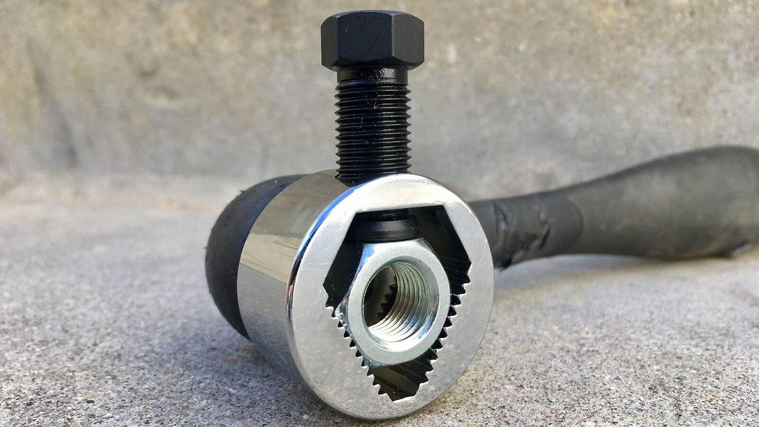 Go2 Socket 2.0 Adjustable Bolt Remover Tool - Rounded or Damaged Nut Extractor (2019 Model with 14MM Hex Head, Texturized Set Screw Bottom and Enhanced Diamond Cavity for Even More Grip)