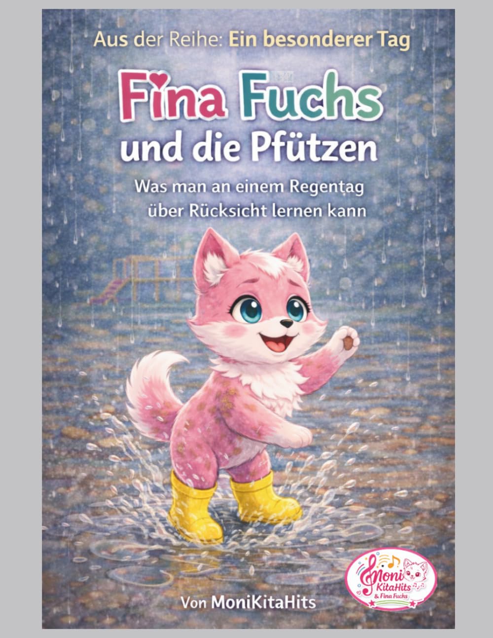Fina Fuchs und die Pfützen: Was man an einem Regentag über Rücksicht lernen kann.