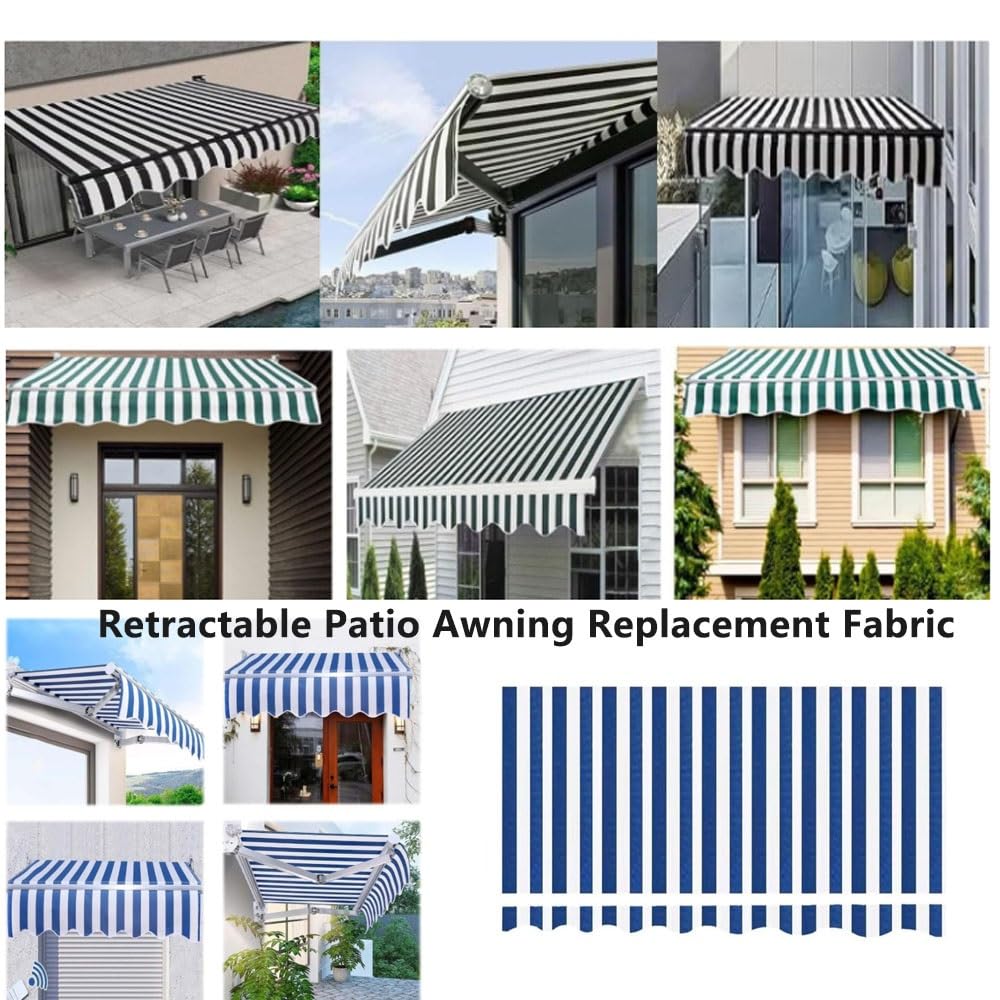 XBTGS Copertura di ricambio per tenda da giardino per tenda da giardino da 16,5 x 1,5 m, 3,5 x 2,5 m, 3,5 x 2,5 m, 3,5 x 1,5 m, verde - 2 x 1,5 m, verde - 6,5 x 5 ft/2 x 1,5 m