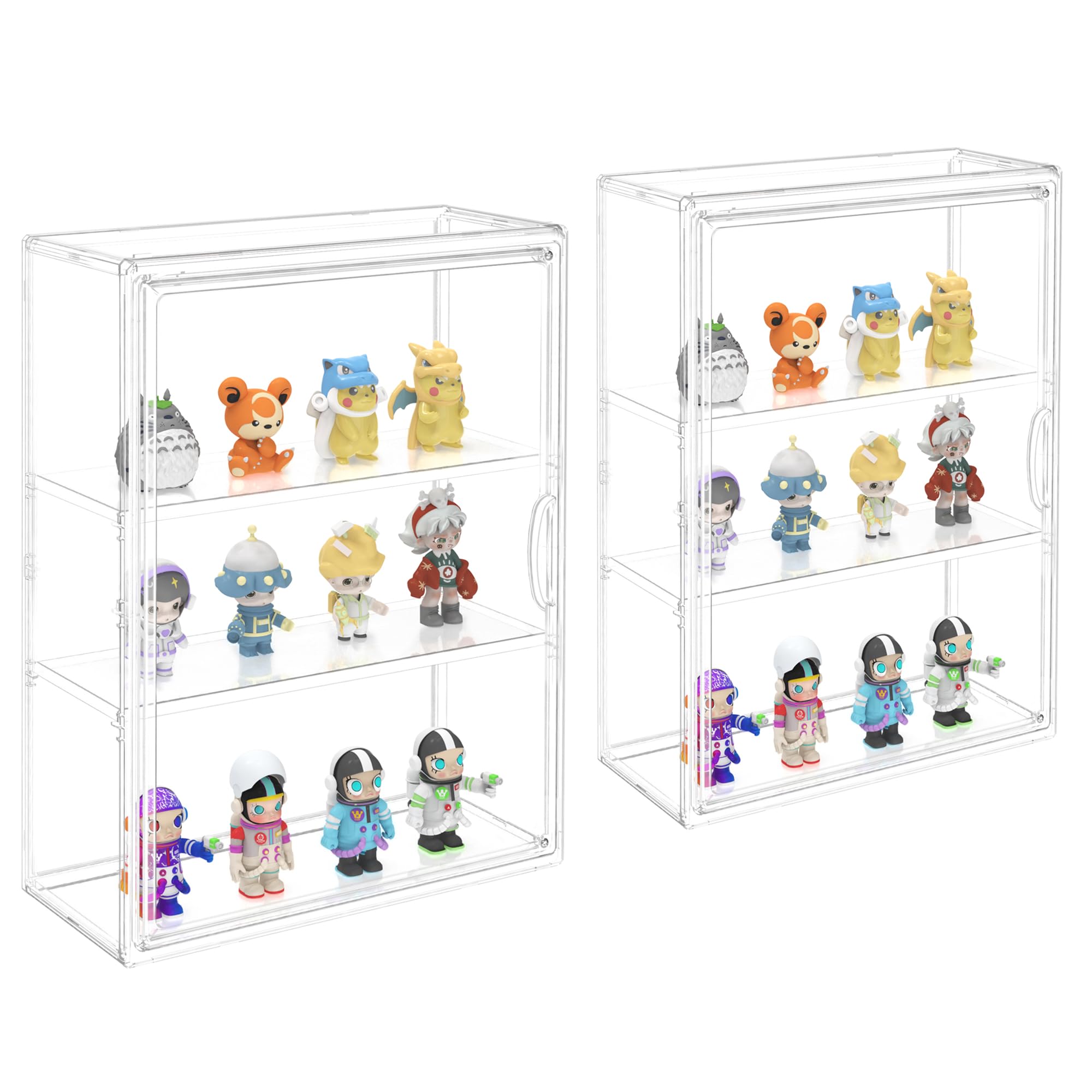 Amazon.co.jp: goteeki フィギュアケース 大サイズ 収納 透明展示