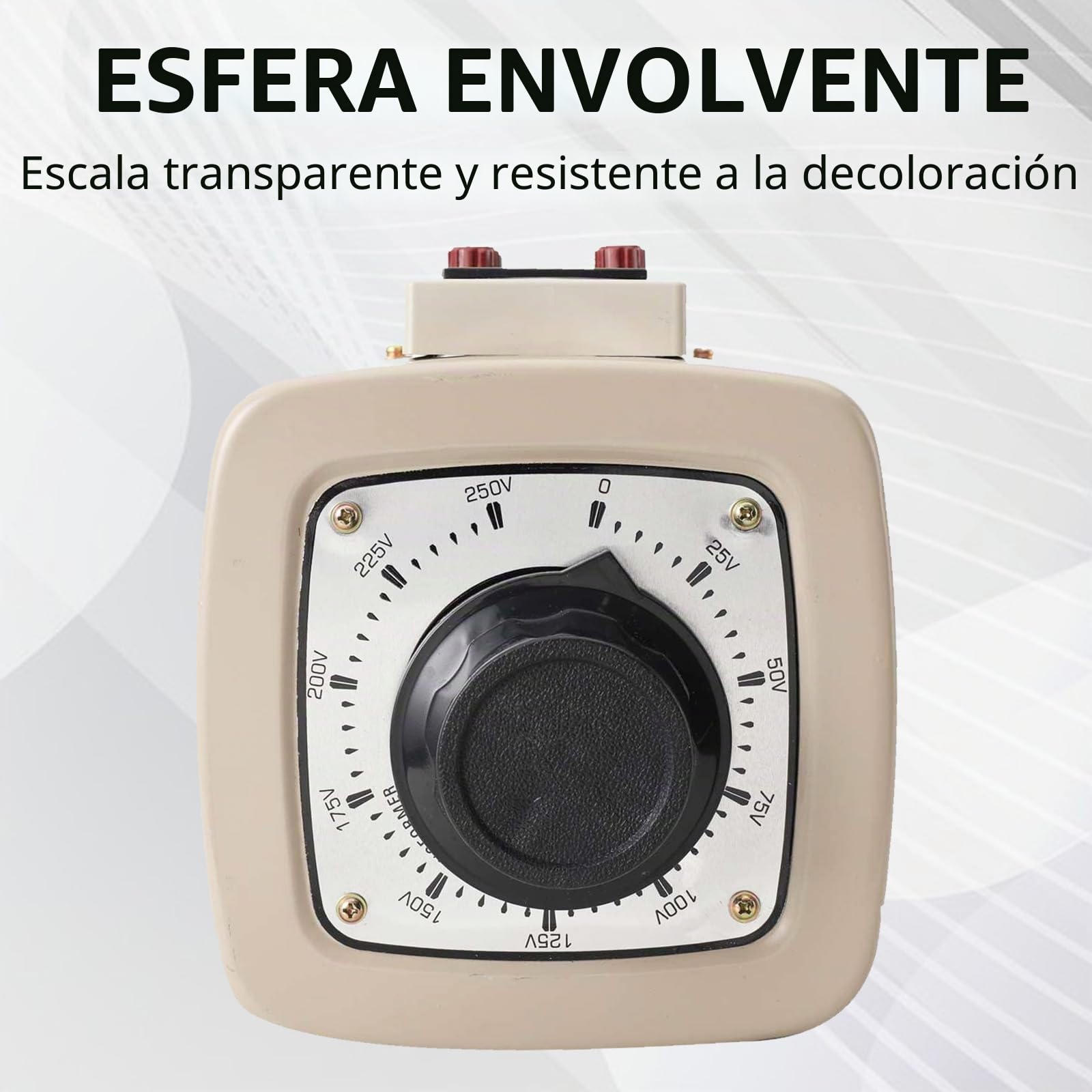 Transformador Toroidal De 1000 W, Transformador Ajustable Ajustable De 0 A 250 V Autotransformador De 4 A Con Entrada De 230 V