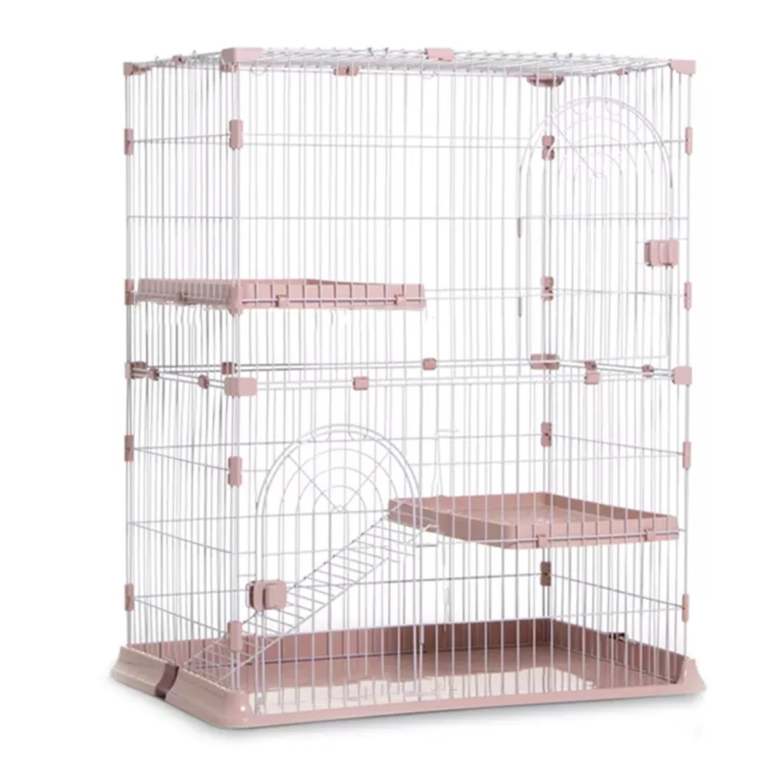 Cage pour chat intérieur amovible pour protéger vos meubles et rassurer votre animal