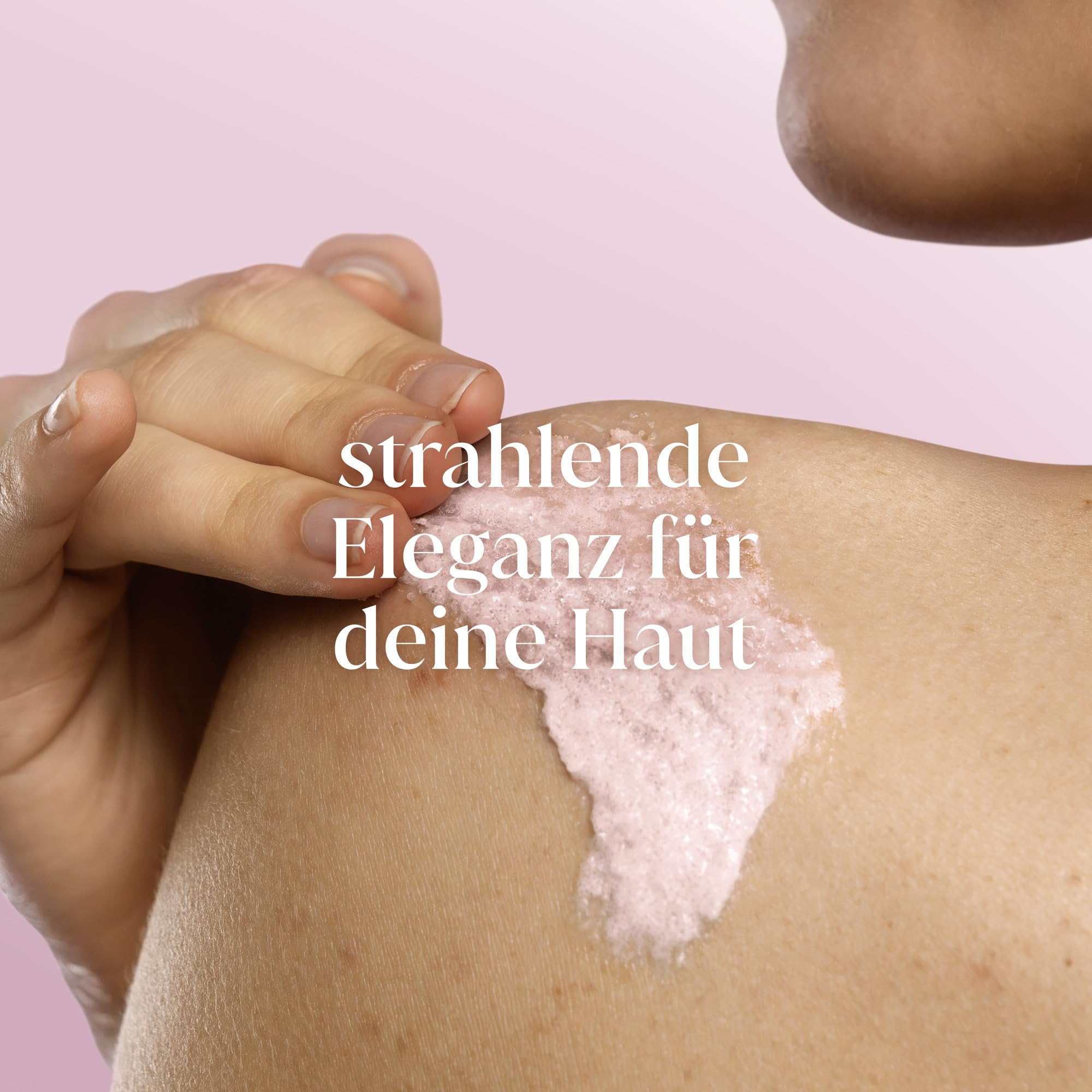 Dove Creme-Dusch-Peeling Raspberry Rendezvous Limited Edition Körperpeeling für geschmeidige Haut 4x225 ml