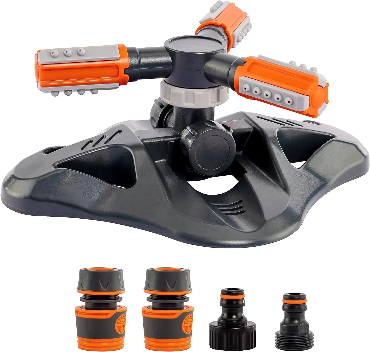 Arroseur de jardin automatique Kippen 6142X système rotatif 3 bras 360