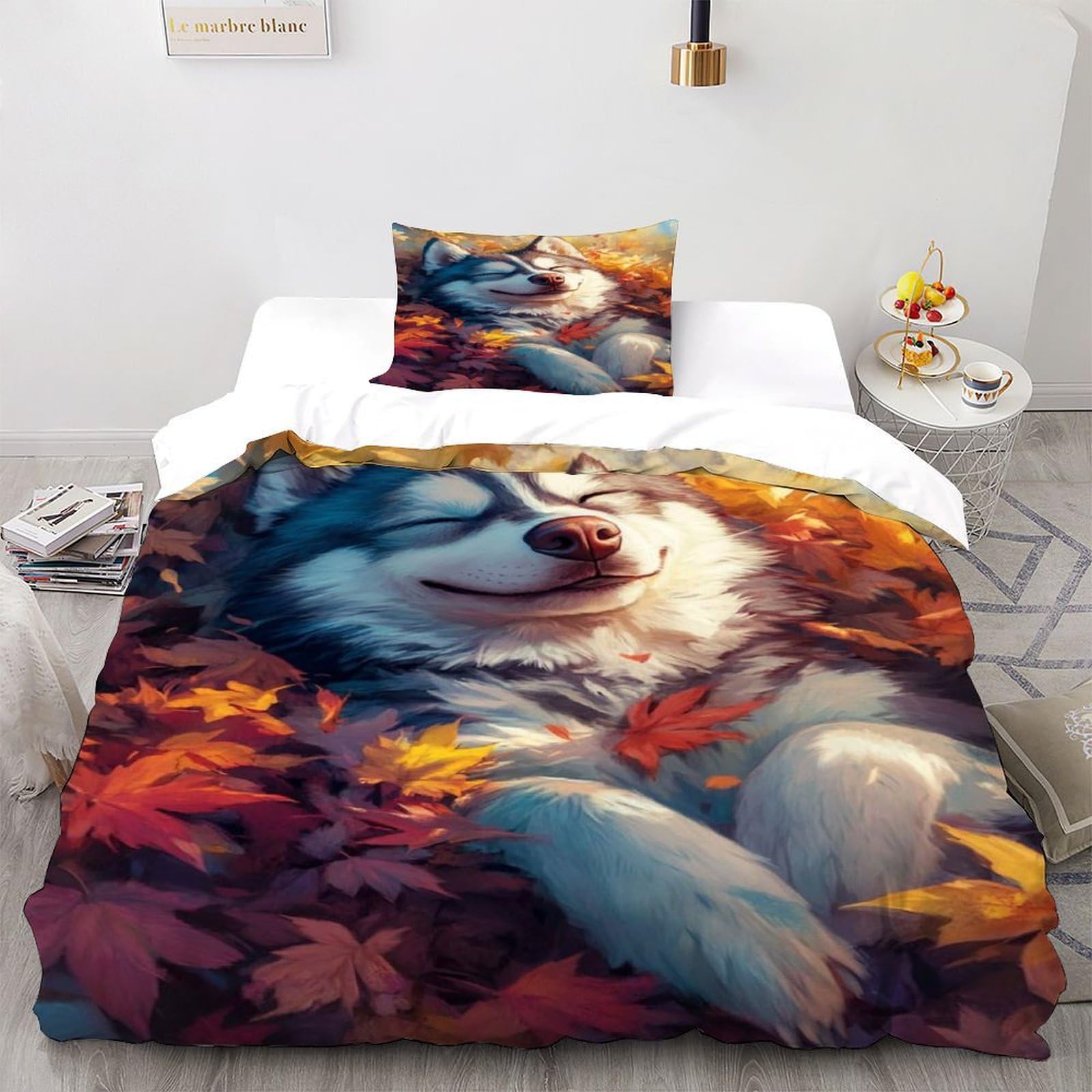 Ensemble de literie chien pour transformer la chambre d'enfant en un cocon douillet