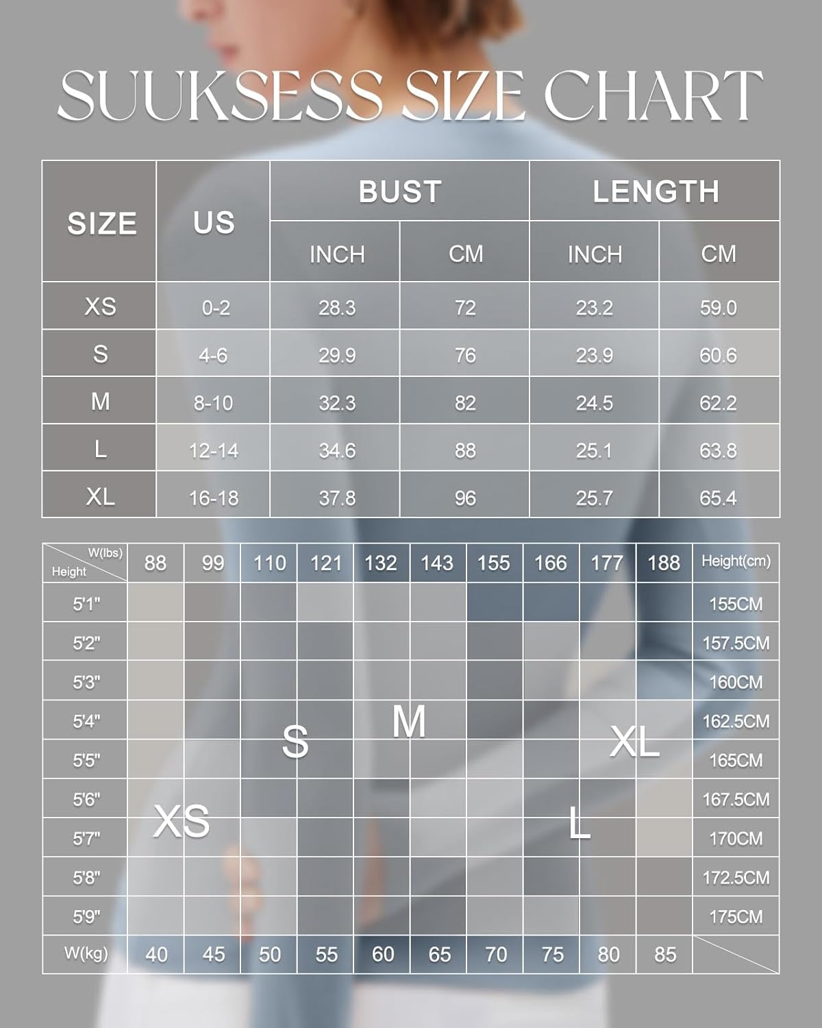 SUUKSESS Cloud Cashmere Women Crew Neck Fitted Long Sleeve Shirt Basic Knit Tops - Image 6