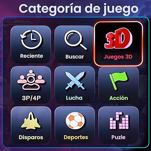 Miniatura 7 de 2025 La última consola arcade Pandora Box incorporada más de 42,000 juegos con más de 50 emuladores Salida HDMI 4K Plug and Play Videojuego de TV