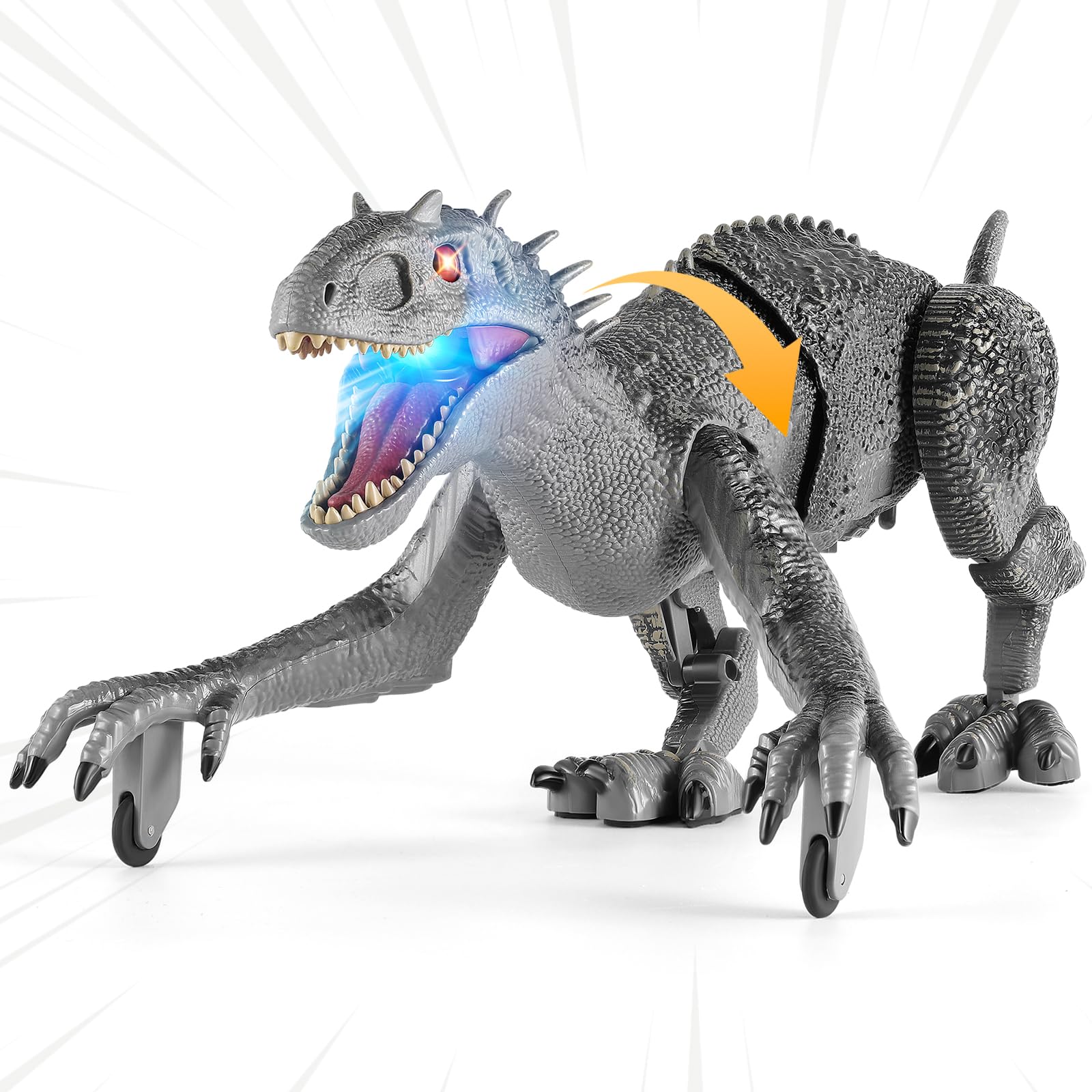 Remote Control Dinosaur Toys - Walking & Roaring -11 Remote Control Dinosaur Toys - Walking & Roaring -11