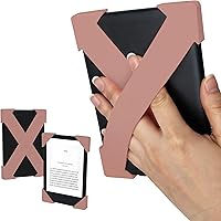 Vista 10 de Strapsicle Correa de mano de silicona – Paperwhite Gen 11 (17,2 cm) & Gen 12 (17,8 cm), Colorsoft – Grande – Pack de 2 – Negro – Cómoda alternativa