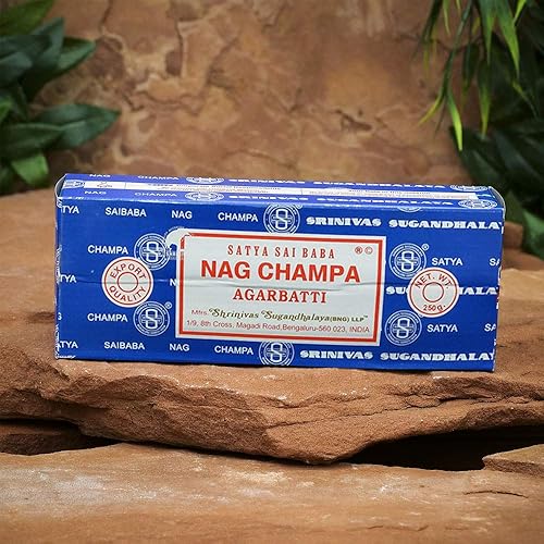 Miniatura 3 de Satya Sai Baba Nag Champa Agarbatti - Paquete de 2 varillas de incienso de 250 gms cada una enrolladas a mano, varillas de incienso de alta calidad