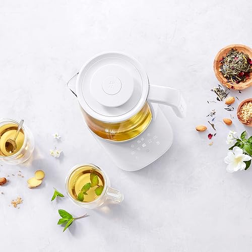 Miniatura 6 de ZWILLING Enfinigy - Hervidor de vidrio de 1.7 L, tetera de té, 6 temperaturas preestablecidas para la taza perfecta, temporizador de té, color