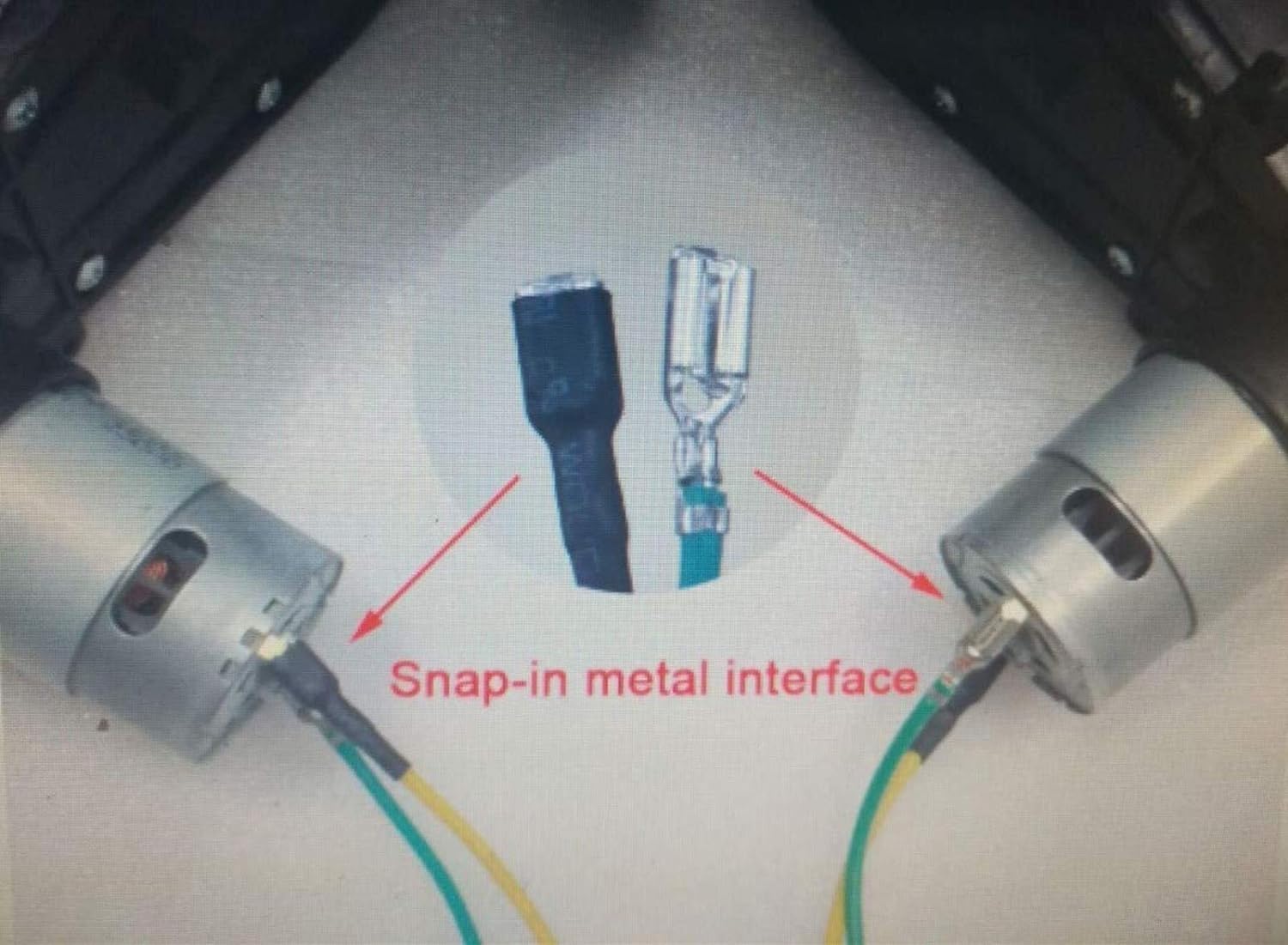 2 unidades de 12 V 40000 RPM RS550 de alta velocidad, repuesto para niños que conducen Jeep, SUV, vehículos eléctricos, apertura 0.5 in 5