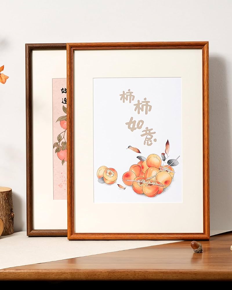 Amazon.co.jp: a4 額縁 40 50ポスターフレーム 木製 フレーム