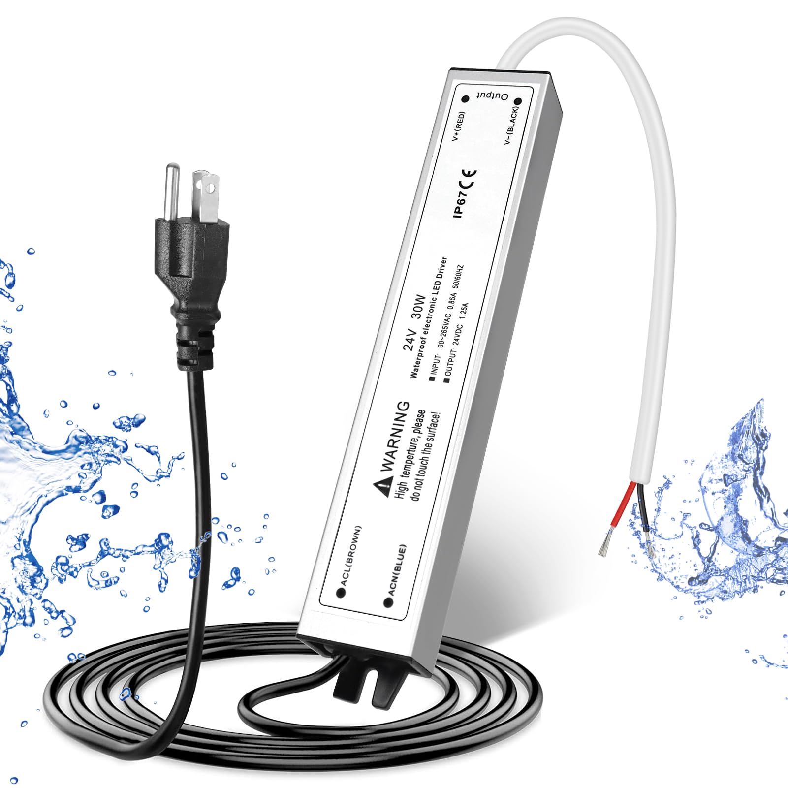 12V LED Power Supply - Waterproof & Durable -16 12V LED Power Supply - Waterproof & Durable -16