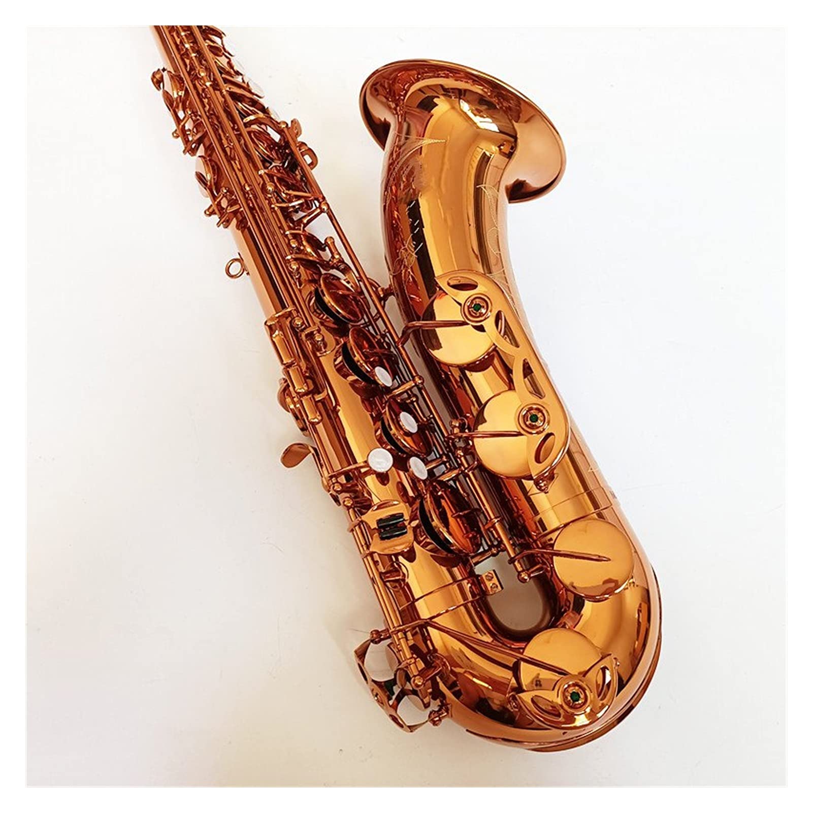 Sassofono del Tenore del Taxo del caffè del Rame del B-Flat B-Flat con Il Bocchino in Bronzo del Sax del Sax Sassofono Studenti