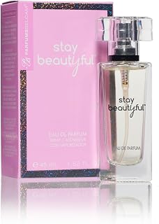 PB ParfumsBelcam Stay Beautiful Eau De Parfum Spray for Women, Floral and Fresh Fragrance, Long-Lasting Scent for Day & Night Wear, Elegant Perfume for Women, 1.52 fl.oz. (45ml)