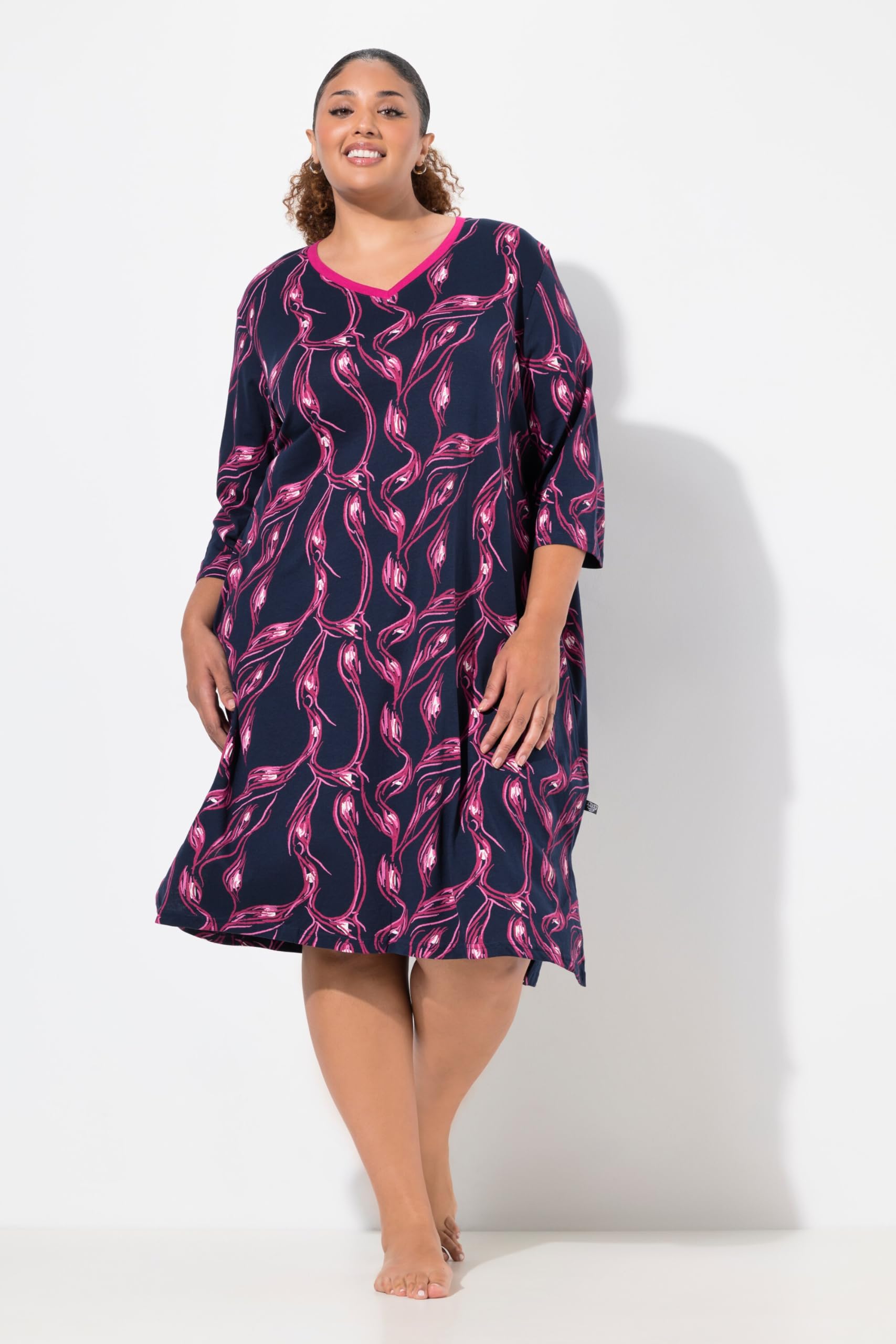 Ulla Popken Chemise de Nuit Femme
