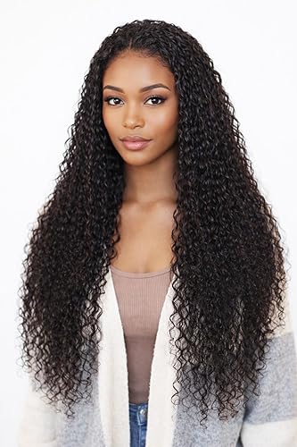 Miniatura 20 de Pelucas de cabello humano ondulado con encaje frontal HD de 13 x 4 pulgadas, densidad del 180%, peluca de cabello humano rizado profundo, peluca