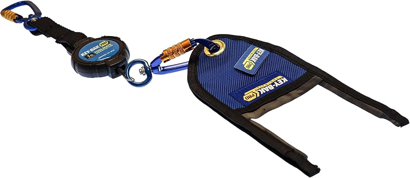 Key-Bak Pro ToolMate 1 lb. Retractable Tool Tether & Standard Smartphone Jacket Kit ANSI 121 Certified