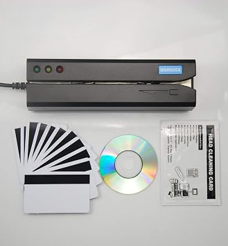 Deftun Mag Card Reader Writer Compare with MSR605X for Windows and Mac OS