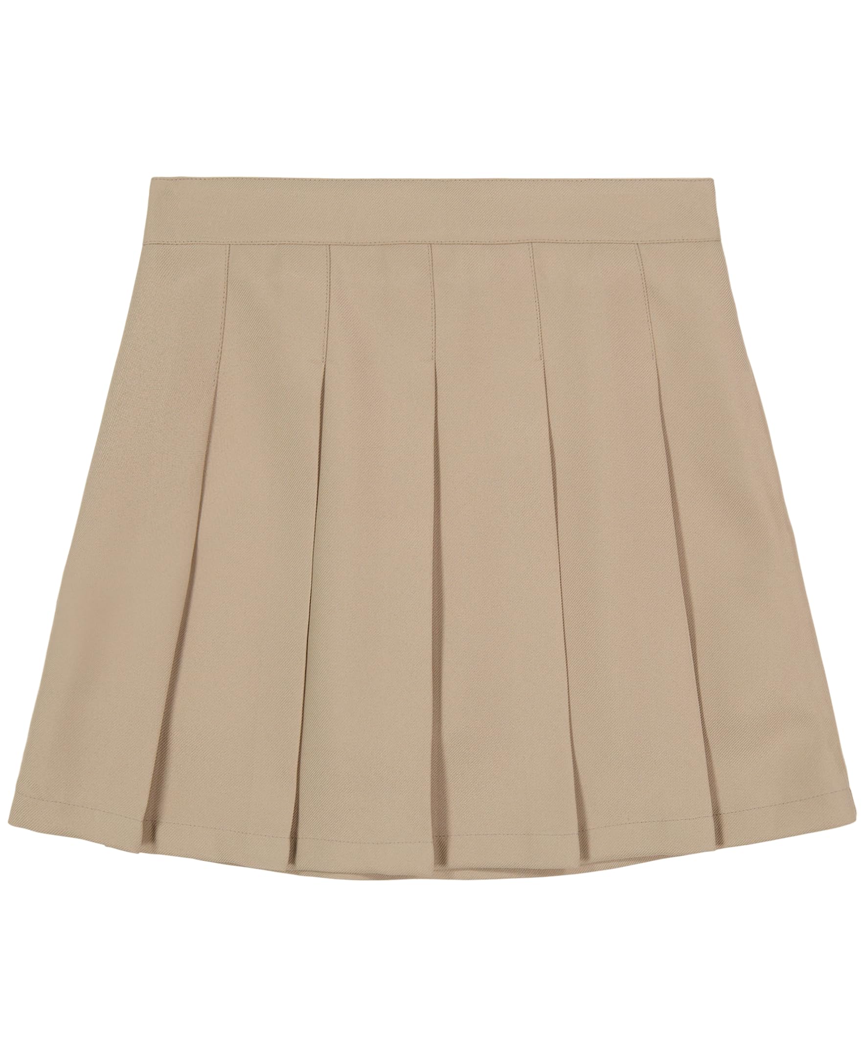 Izod Girls' School Uniform Pull-on Scooter Skirt with Undershorts, Knit Waistband &amp; Functional Pockets, Wrinkle Resistant