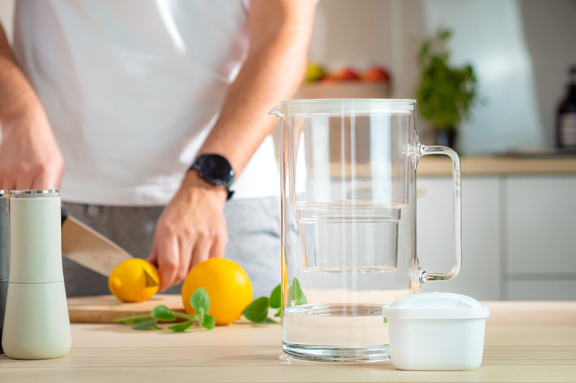 Wessper Wasserfilter Kartuschen Satz mit 12 Stück | Ersatz für BRITA MAXTRA+ Wasserfilter | Wasserfilterkartuschen Reduziert Chlor & Kalk | Reineres Wasser, Reduziert Chlor und Kalk