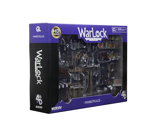 Foto 2 de 7 de Wiz Kids LLC, Warlock Tiles: Accessory - Marketplace, Accessory, Ages 14+