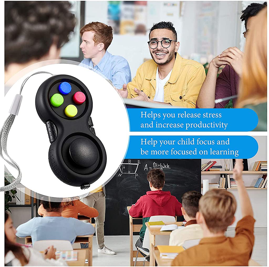 Buy PATPAT® Fidget Pad with 8Fidget Functions 2nd Generation Fidget
