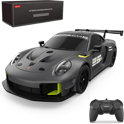 Miniatura 1 de RASTAR Porsche 911 GT2 RS Model Car, escala 124 RC Porsche 911 GT2 RS Clubsport 25 Auto de control remoto para niños y adultos, superdeportivo RC