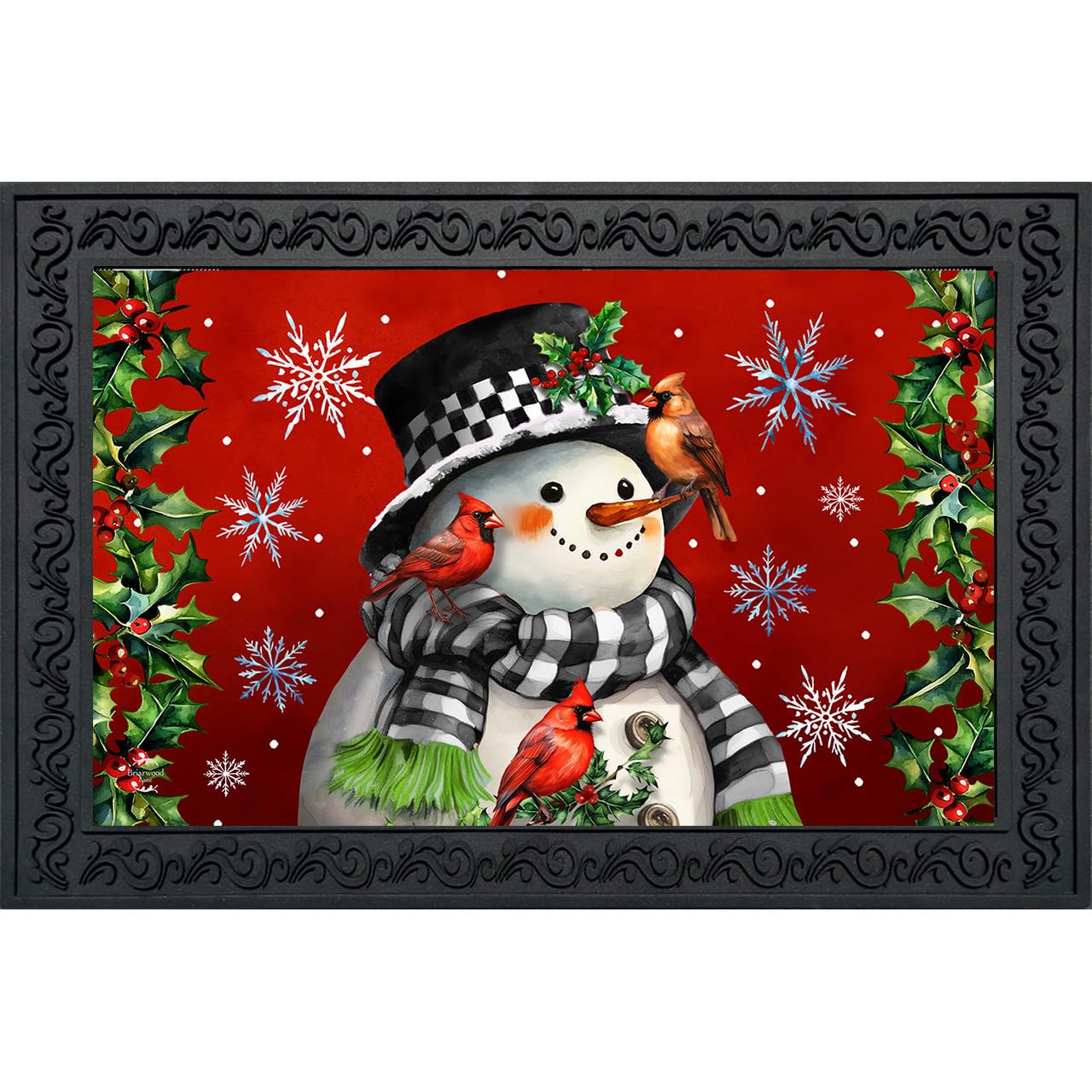 Briarwood Lane Snowman Doormat - Winter Decor -11 Briarwood Lane Snowman Doormat - Winter Decor -11