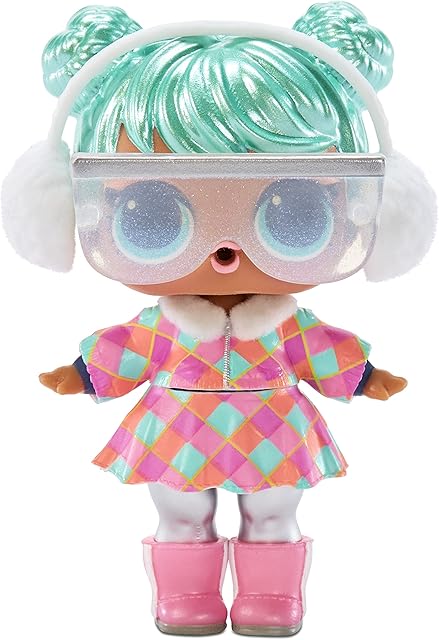 L.O.L. Surprise! 576600EUC LOL Winter Chill Confetti 15 Including Doll, Fashions, Accessories, Water Surprise, Mystery Disguise, & More-Collectable-Gift for Girls & Boys Ages 4+