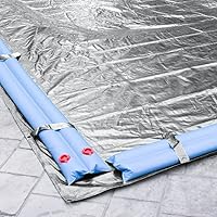 Vista 4 de Robelle 3733-4. - Cubierta suprema de invierno para albercas redondas de 33 pies sobre el suelo.