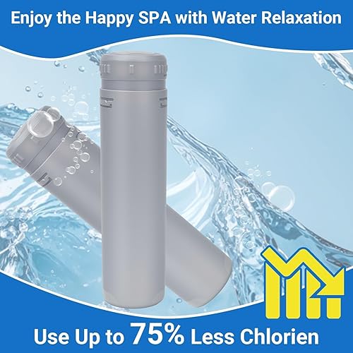 Miniatura 4 de Hot Tub in-line Smartchlor Cartridges Replacement for Frog Ease,Artesian,Hot Spring,Marquis,Caldera,UP to 600 Gallons,3 Packs