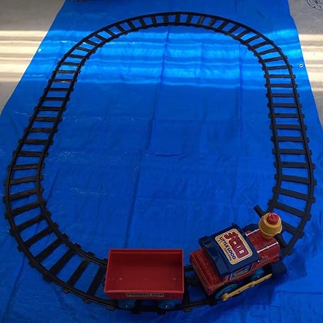 Amazon 乗用玩具 電動 チビロコ 機関車 貨物 レール セット 遊具 室内 乗り物 日本製 おもちゃ 電車 電動乗用 電動乗用 おもちゃ