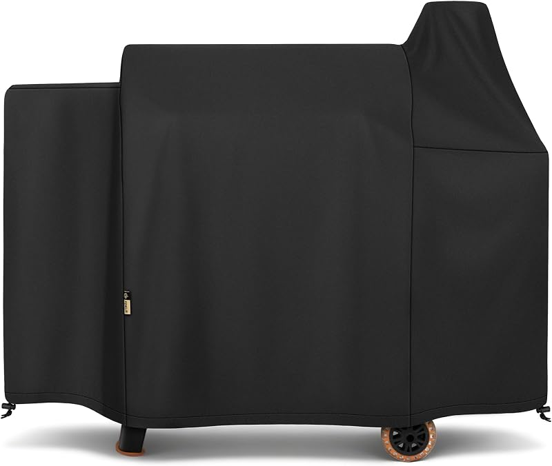 Grill Cover Compatible with Pit Boss 820 Deluxe, Pro Series 850, Heavy Duty Waterproof Wood Pellet Smoker Covers for Pitboss 820D, PB820FB, 820XL, 820D3, 820SC, 820PS1, All Weather Protection