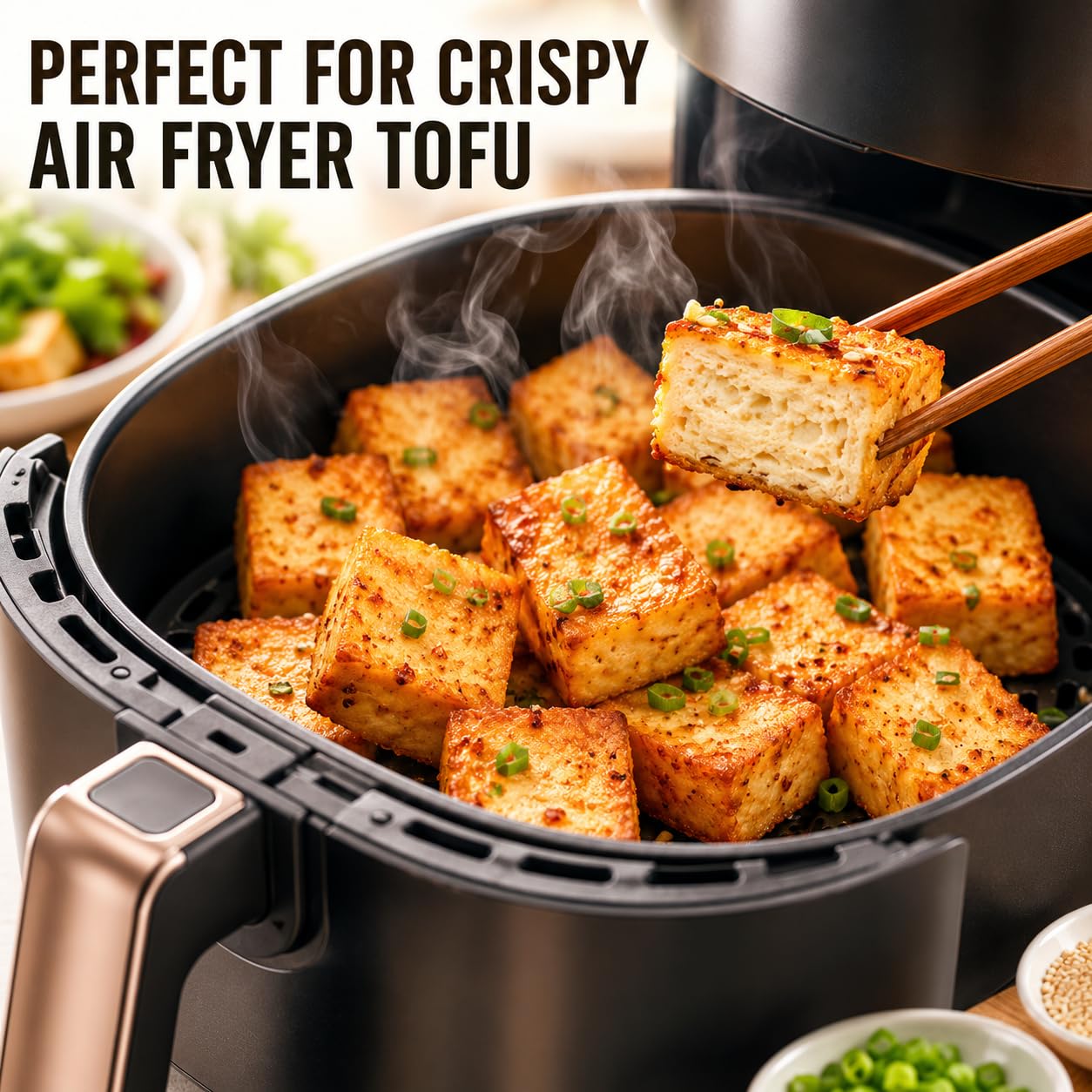 Tofu Presse Edelstahl, Paneer Maker & Käsepresse mit Abtropfschale und Tuch, Verstellbarer Tofu-Maker für extra festen Tofu, hausgemachtes Paneer & veganen Käse, BPA-frei, spülmaschinenfest, XL