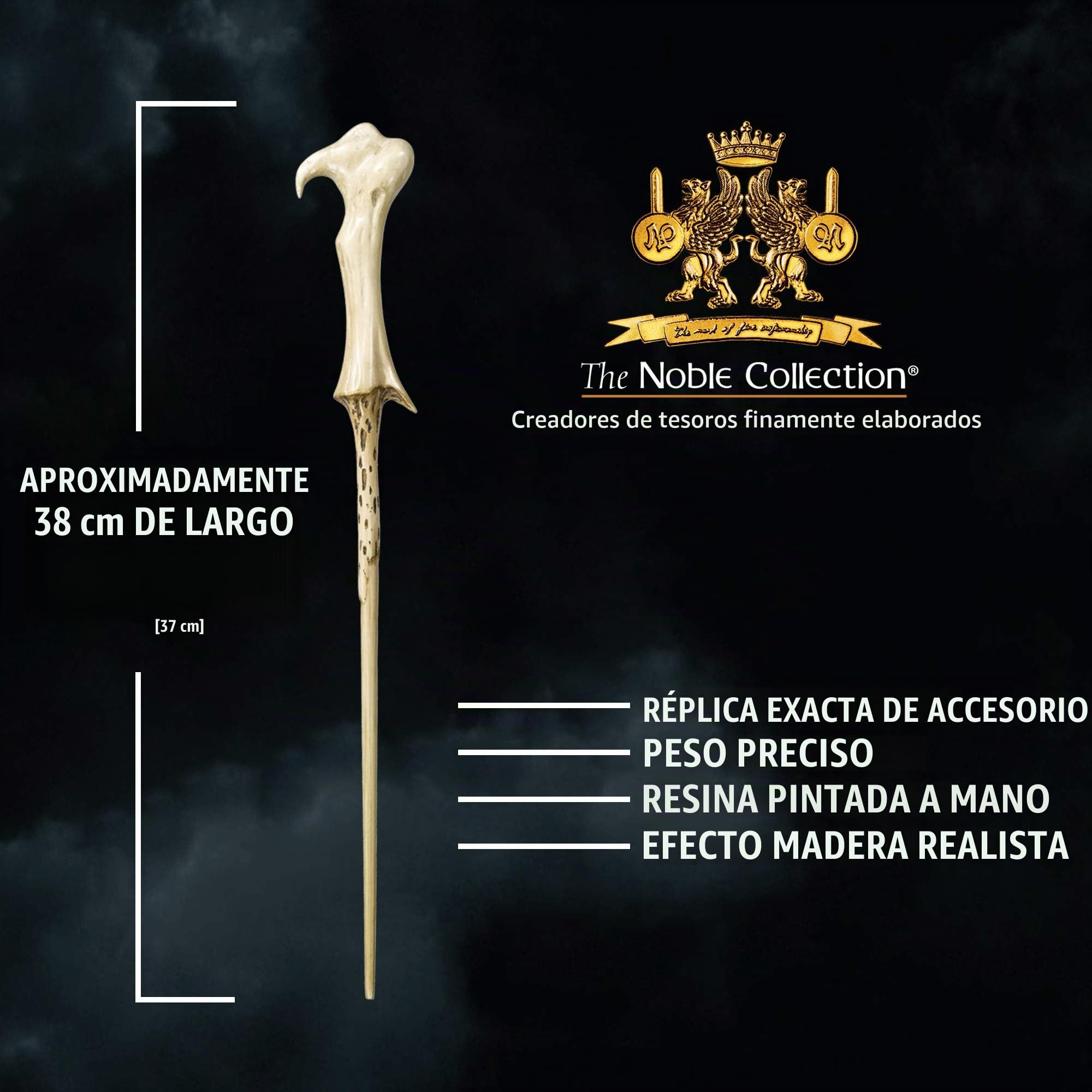 The Noble Collection Voldemort Varita (Caja de Ventana)