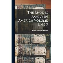 The Rhodes Family in America Volume 1, no.3
