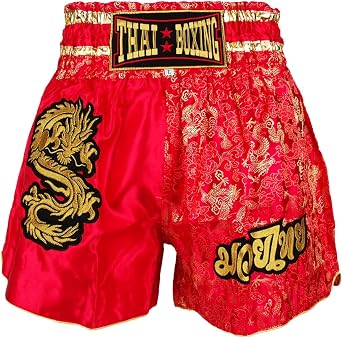 Kurop Boxing Muay Thai Shorts Trunks MMA Martial Arts Kickboxing Fight Sport Clothing