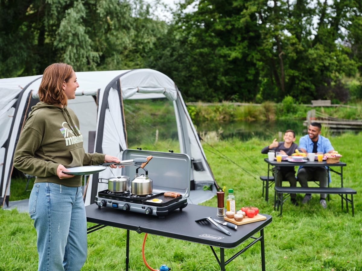 Buy Coleman Pack-Away 4 Person Folding All-in-One Steel Table