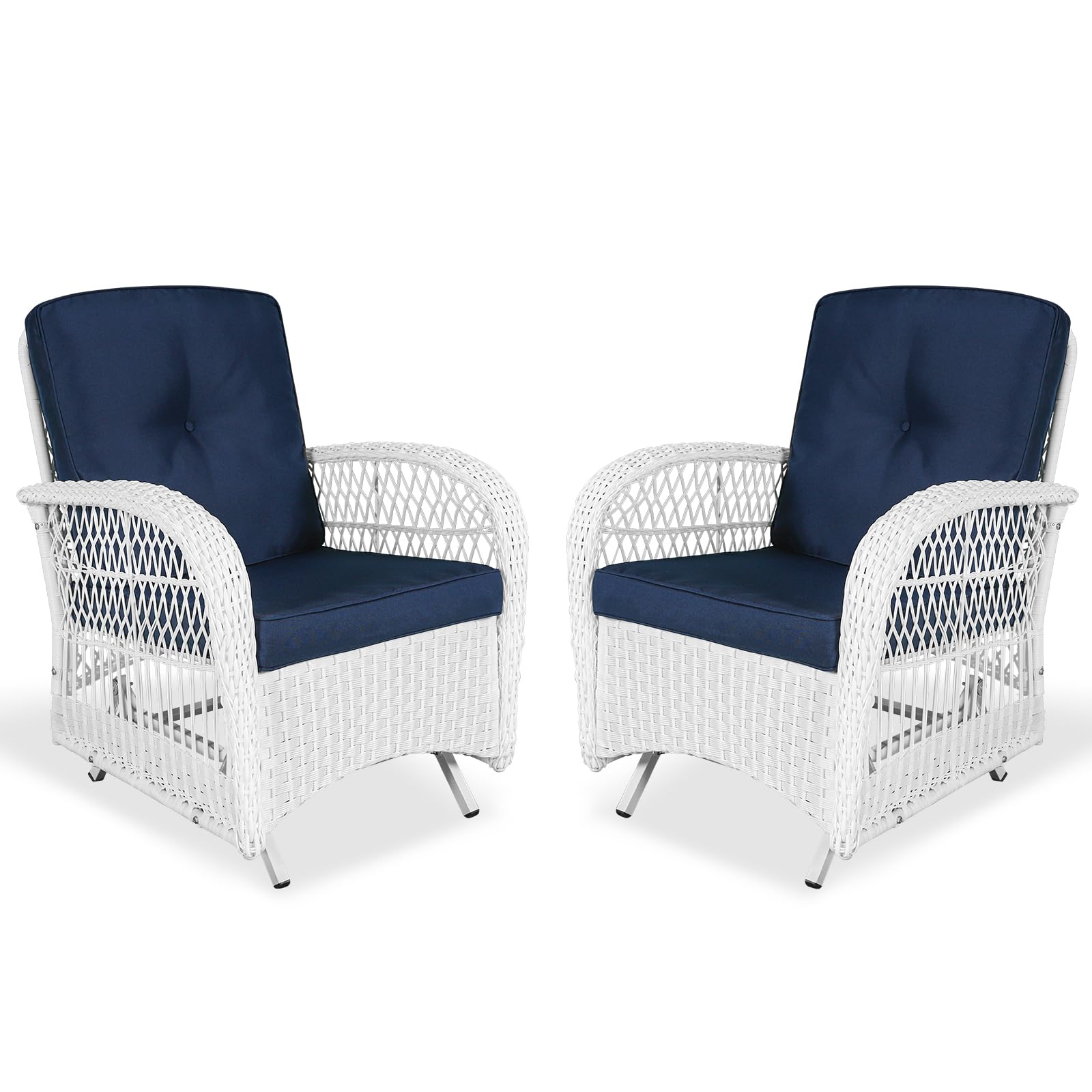 椅子(チェア)・スツール ACME Furniture / WICKER EASY CHAIR NAVY WICKER LOUNGE CHAIR | JOURNAL STANDARD FURNITURE