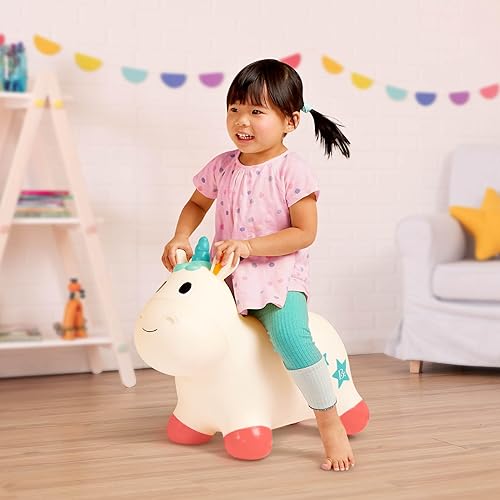 Miniatura 2 de B. - Gorila de unicornio para montar - Juguete animoso - Tolva inflable y bomba de aire - Rebote y juego activo - 18 meses + - Boing hinchable -